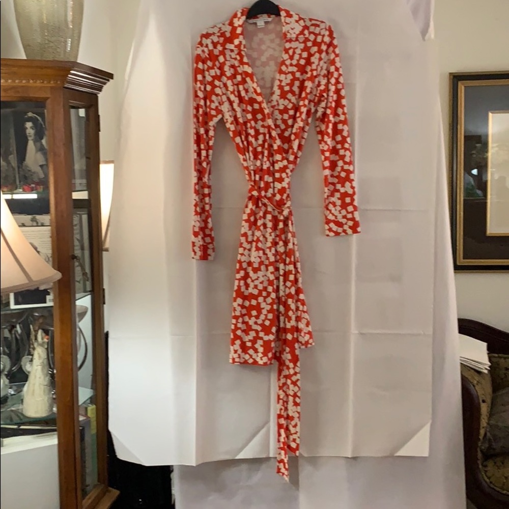 Vintage Diane von Furstenberg silk dress